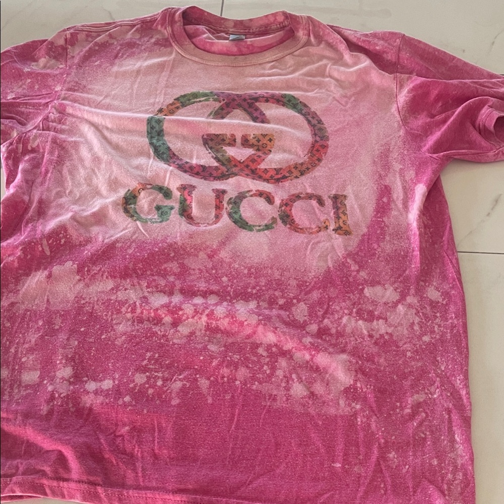 Vibrant Pink Logo Tee
